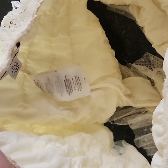 Jaded London Vanilla Rhea Tulle Lace Bloomer Shorts Size 2 - Picture 14 of 16